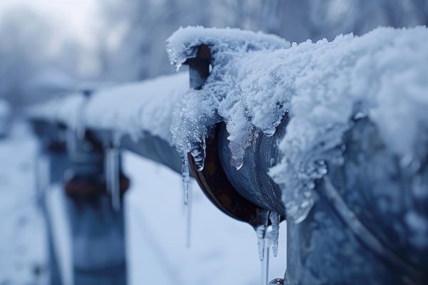 Boiler tube for winter freeze prevention